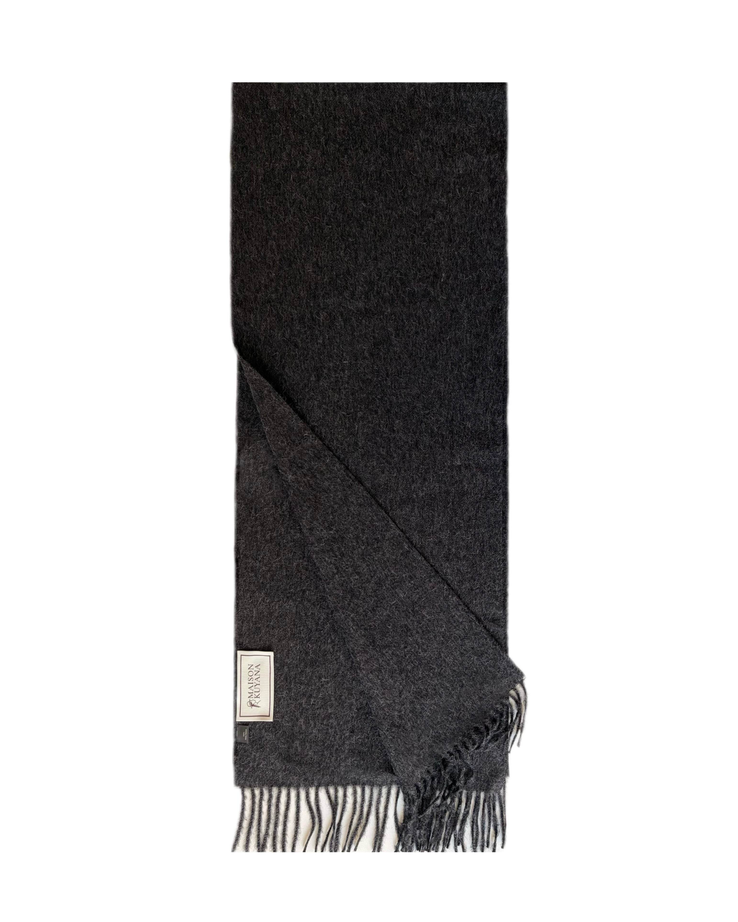 CHÂLE AGUADA BLANCA - Charbon