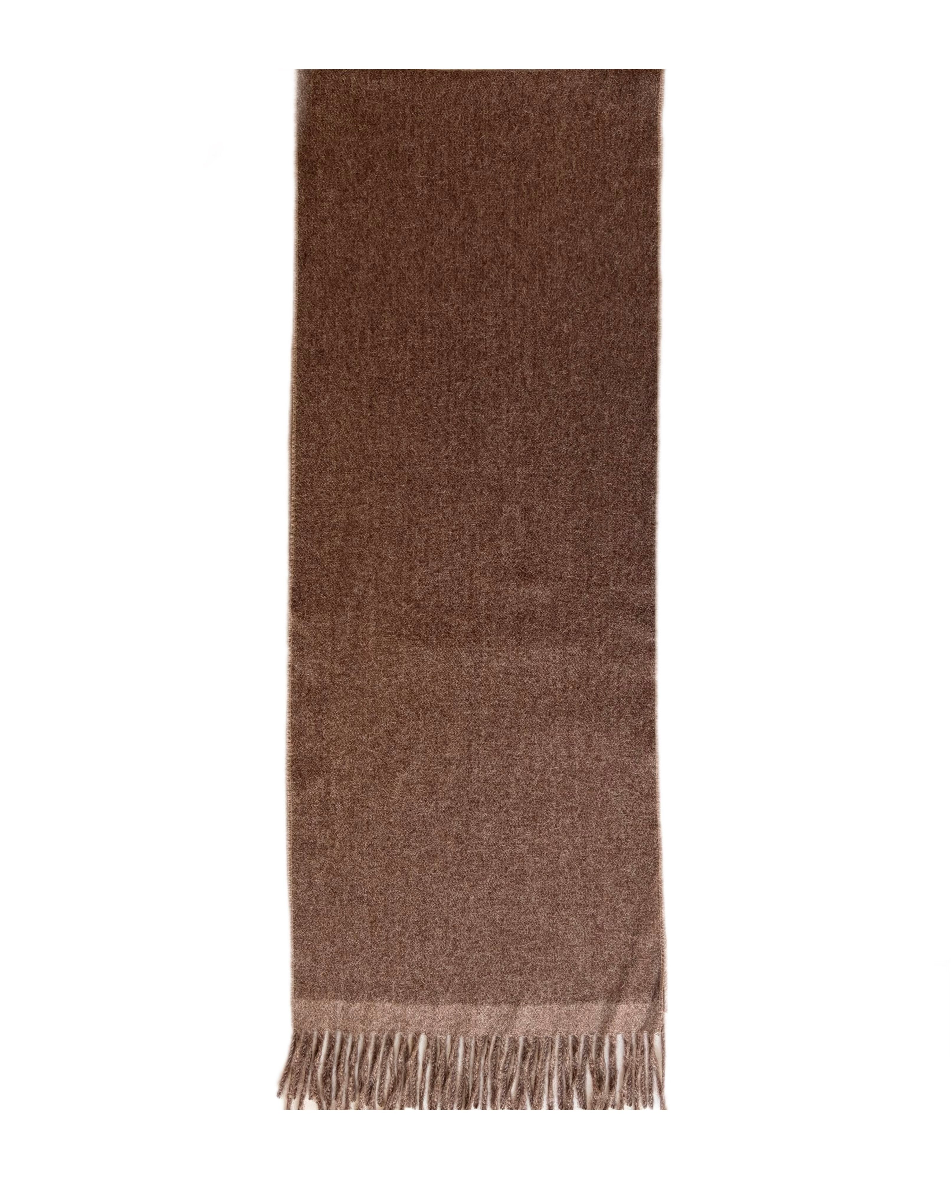 ÉCHARPE DOUBLE FACE INTI & KILLA - Marron