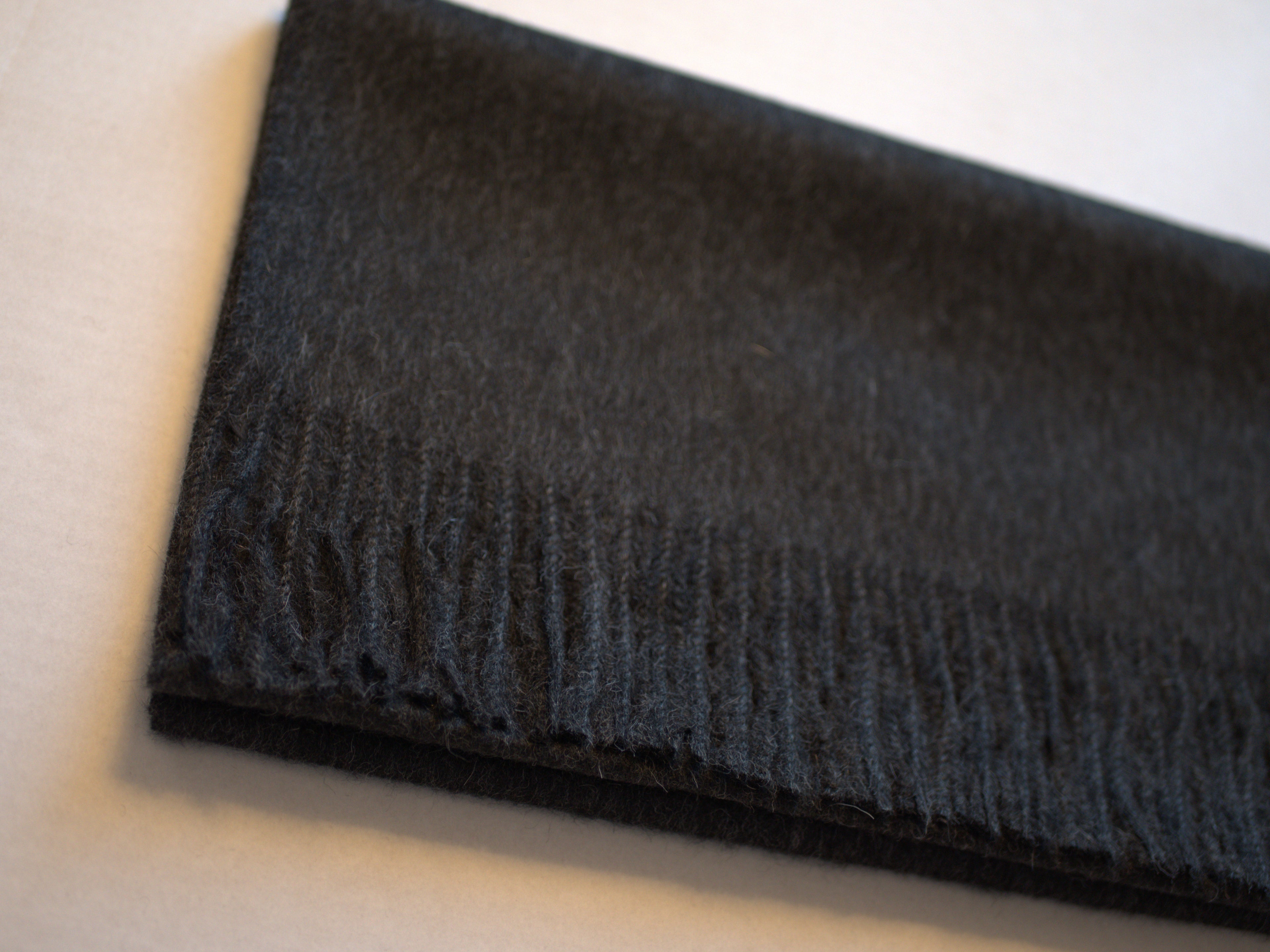 CHÂLE AGUADA BLANCA - Charbon