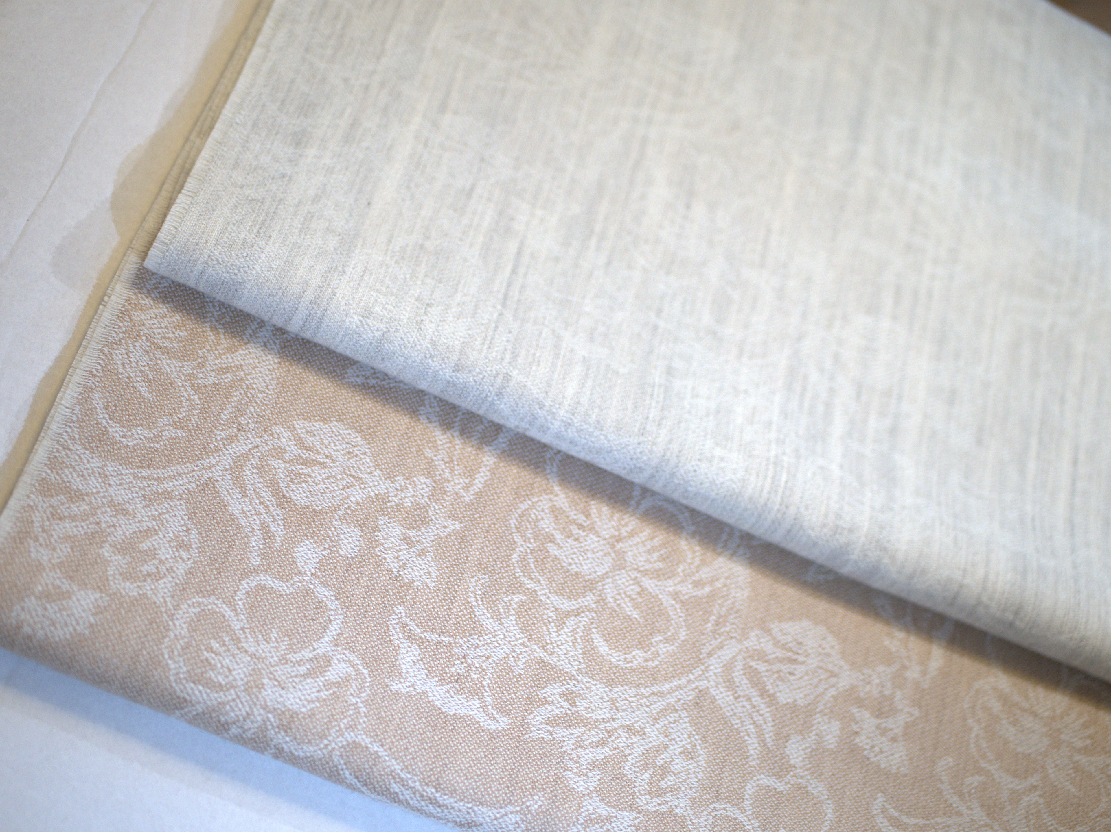 ÉCHARPE BOTANICA - Beige Corail