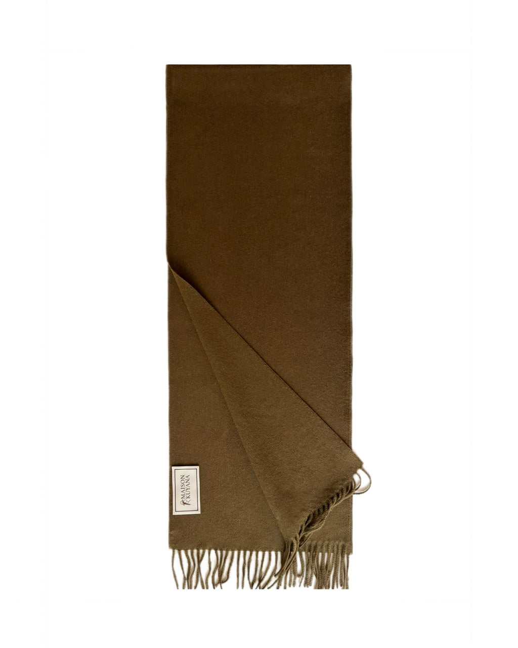 BUFANDA DE FIRMA - Verde oliva